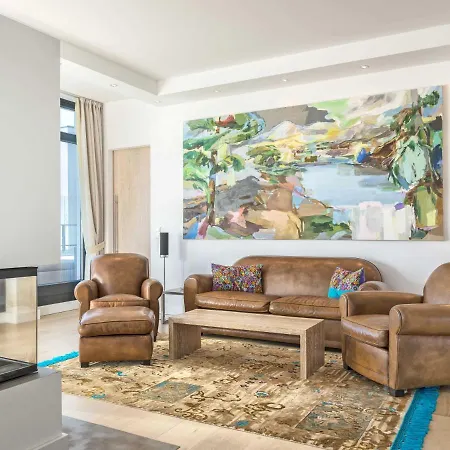 Villa Philine - Penthouse 28 Mit Panoramablick, Pool, & Kamin Sellin (Rugen)