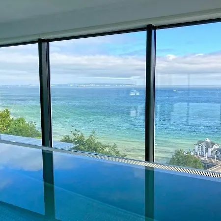Philine - Penthouse 28 Mit Panoramablick, Pool, & Kamin Вілла Sellin (Rugen)