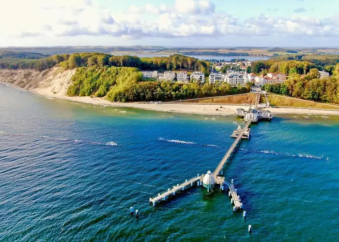 Philine - Penthouse 28 Mit Panoramablick, Pool, & Kamin * Sellin (Rugen)