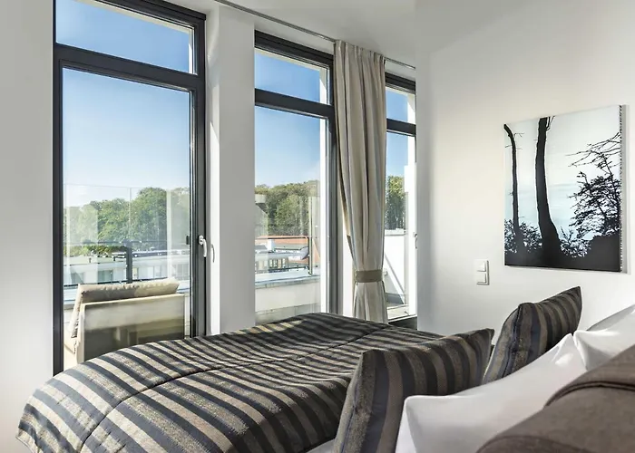 Philine - Penthouse 28 Mit Panoramablick, Pool, & Kamin Willa