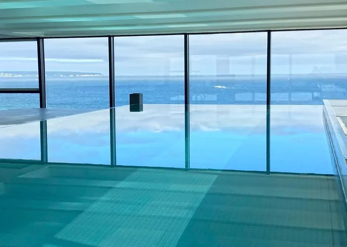 Willa Philine - Penthouse 28 Mit Panoramablick, Pool, & Kamin *