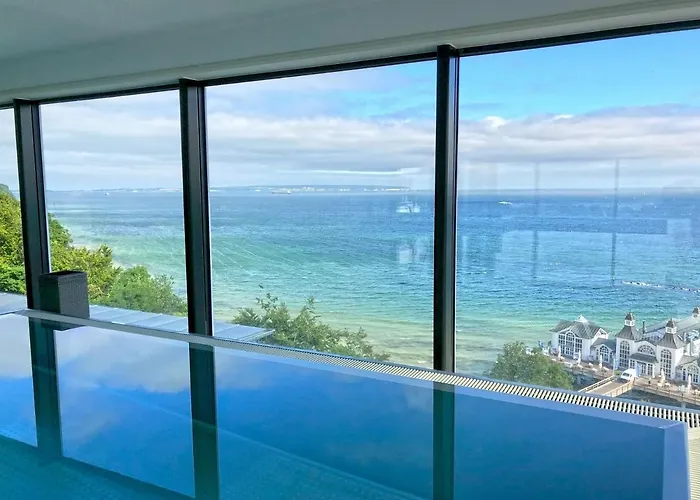 Philine - Penthouse 28 Mit Panoramablick, Pool, & Kamin Villa Sellin (Rugen)