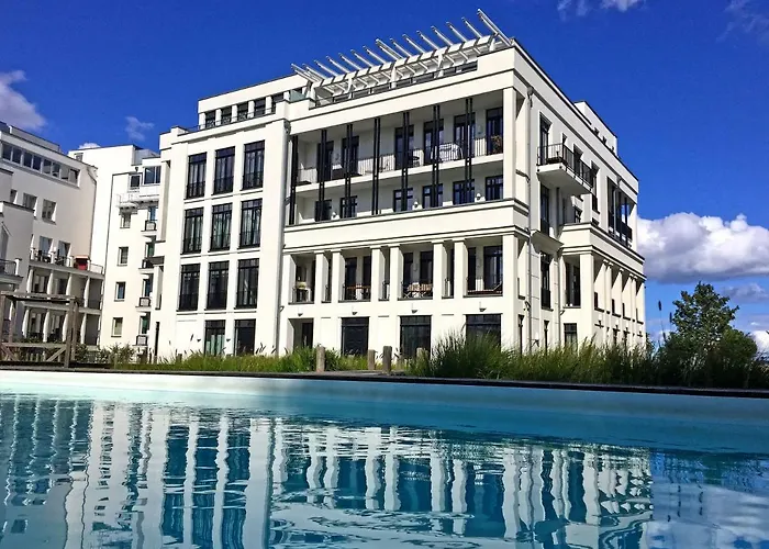 Philine - Penthouse 28 Mit Panoramablick, Pool, & Kamin Sellin (Rugen)